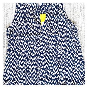 Dotted Sleeveless Top